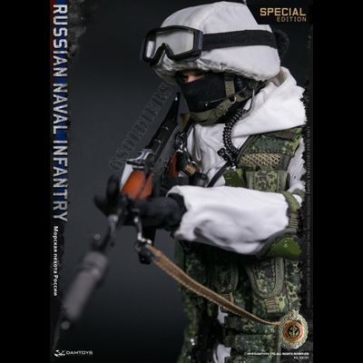 Российский боец морской пехоты, специальная версия (Федор Емельяненко) - Коллекционная ФИГУРКА 1/6 scale Aciton Figure RUSSIAN NAVAL INFANTRY (SPECIAL EDITION) (78070S) - DAMTOYS