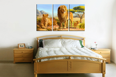 Модульная картина "Наш защитник"