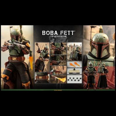 Боба Фетт ("The Book of Boba Fett")  - Коллекционная ФИГУРКА 1/6 scale BOBA FETT (TMS078) - Hot Toys