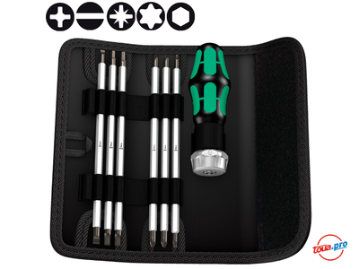 Набор отверток Wera Kraftform Kompakt Vario RA SB WE-073665