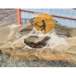 Песчаник декоративный плоский, с лицом