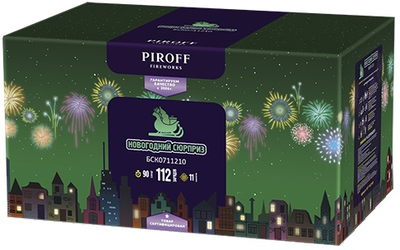 НОВОГОДНИЙ СЮРПРИЗ (1" / 112 залпов)
