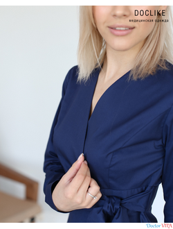 БЛУЗА DOCLIKE DL415 синяя