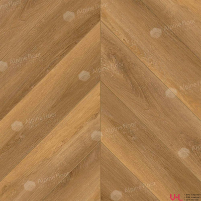 SPC ламинат Alpine Floor Chevron Баварский лес ECO 18-18 MC 43 класс толщина 5.0 мм с фаской