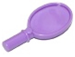 Friends Accessories Hand Mirror with Heart on Reverse, Medium Lavender (93080b / 6097073)