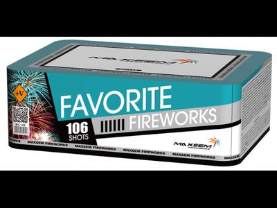 Батарея салютов FAVORITE MC140 MAXSEM | Neva-Salut.com