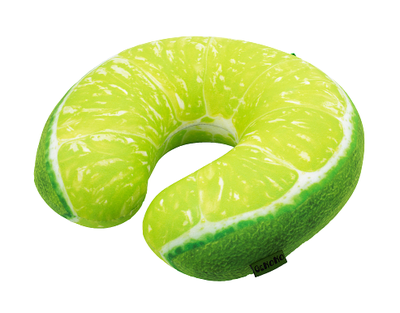 Дорожная подушка-подголовник антистресс "Лайм"