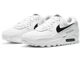 белые женские кроссовки Nike Air Max Womens 90 'White Black' CQ2560-101