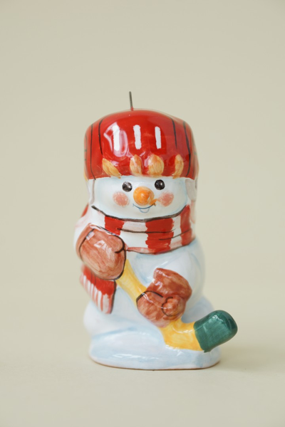 Снеговик "Хоккеист" (спортсмен)