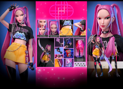 ПРЕДЗАКАЗ - Мира ("Кейпоп-охотницы на демонов") - Коллекционная ФИГУРКА 1/6 Mira KPop Demon Hunters (TMS177) - Hot Toys ?ЦЕНА: 30900 РУБ.?