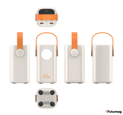 Повербанк GREENOE Portable Power Bank 40000mah 65w White