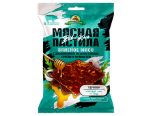 Пастила мясная Терияки, ТМ Пенные истории, в упаковке 70 гр