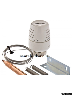 Термостатическая головка с выносным накладным датчиком Valtec