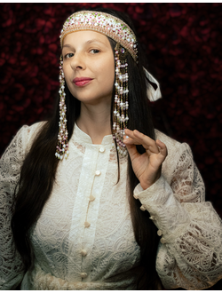 Платье из хлопкового кружево «Ясное»