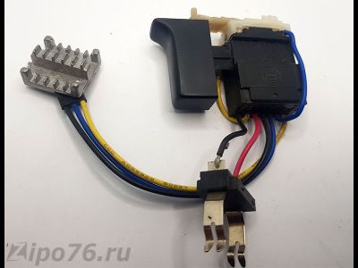 кнопка для шуруповерта КИТАЙ длинная клавиша