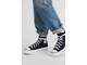 Женские Кеды Converse Chuck Taylor All Star Lift High Top Black высокие черные на ноге