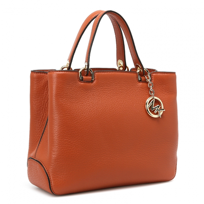 Сумка MICHAEL KORS Jet Set Travel однотонная (Оранжевая)