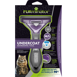 Фурминатор FURminator M/L для больших кошек c длинной шерстью