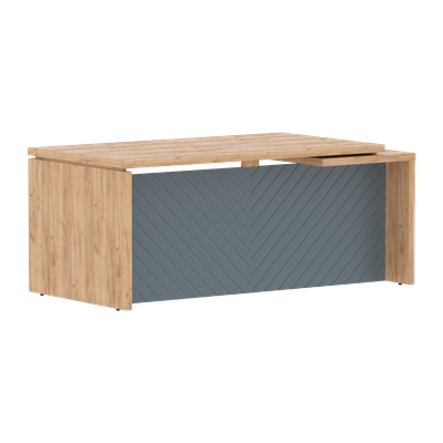 Дуб Бофорд/Серо-голубой (эмаль)