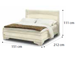 Кровать "Tiziano" 140x200 см