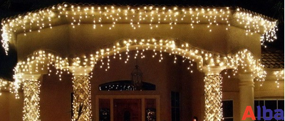 Бахрома 4.9*0.5 м ЭКСТРА БЕЛЫЙ ТЕПЛЫЙ, мерцание IP54