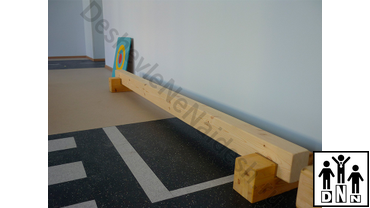 Гимнастическое бревно напольное