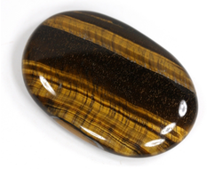Тигровый глаз, полировка плоская, ЮАР (42*29*7 мм, 18 г) №35552