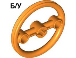 ! Б/У - Technic, Steering Pulley Large, Orange (3736 / 4540539) - Б/У