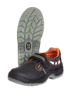 Полуботинки с перфорацией "SAVEL-Европа" ПУ-ТПУ с МП МС