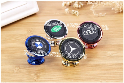 Магнитный держатель для телефона в машину INFINITI (золото)