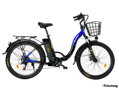 Электровелосипед РВЗ Патриот синий