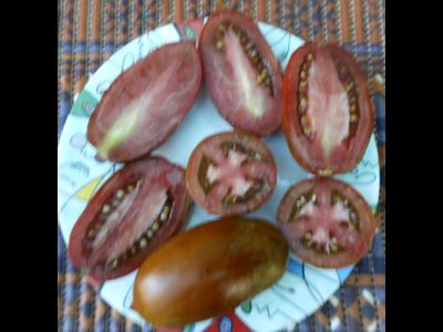 Томат Сосулька черная