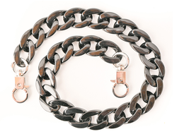 Blossy ручка-цепочка Черный