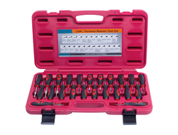 Набор для демонтажа клемм электропроводки, кейс, 23 предмета МАСТАК 106-20001C