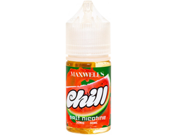 MAXWELLS SALT (20 MG) 30ml - CHILL (ОСВЕЖАЮЩИЙ АРБУЗНЫЙ ЛИМОНАД)