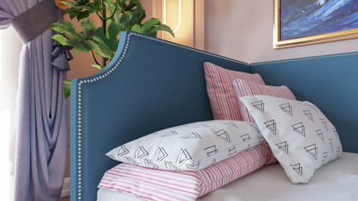 Угловая кровать, тахта, софа, подростковая MyCloud Брайтон, с подъемным механизмом, бельевым ящиком, боковой спинкой, без ножек, с молдингом