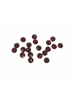 Стразы термоклеевые стекло, SS06 цвет Burgundy