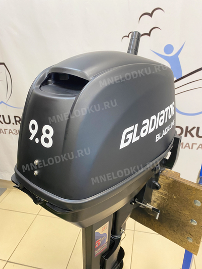 Лодочный мотор GLADIATOR G9.8FHS BLACKLINE красивый цвет