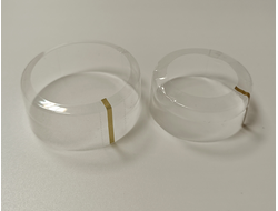 Термоусадочный колпачок 48*20 прозрачный, т/л, (крышка 45мм), арт.8110