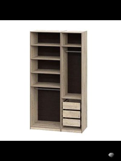 Этна полка для шкафа 50 Дуб эндгрейн 1ПЛ