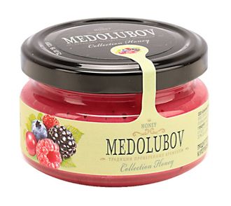 Крем-мёд Медолюбов c клубникой 100мл