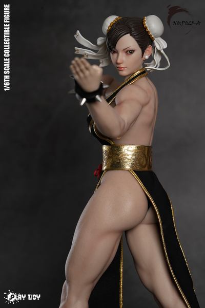 Чун Ли (серия Street Fighter) - Коллекционная ФИГУРКА 1/6 Fighting Goddess 2.0 (P023A) - PLAY TOY