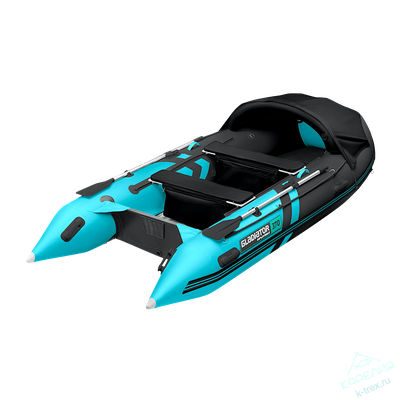 Лодка ПВХ Gladiator Active C370AL с алюминиевым полом