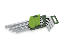 Набор  шестигранников 1,5-10 мм с шаром 9 предметов (1.5,2,2.5,3,4,5,6,8,10 мм) ,Д562091