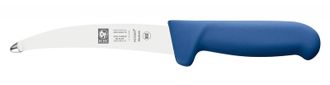 Нож для разделки рыбы 150/280 мм. с зацепом, синий SAFE Icel /1/6/