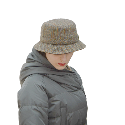 Шляпа панама Alfonso D ' Este 41970 коричневая