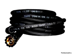 Шланг ВД двухоплёточный, 2SC-08, гайка М22-гайка М22, 20m, 400bar для PORTOTECNICA, KRANZLE