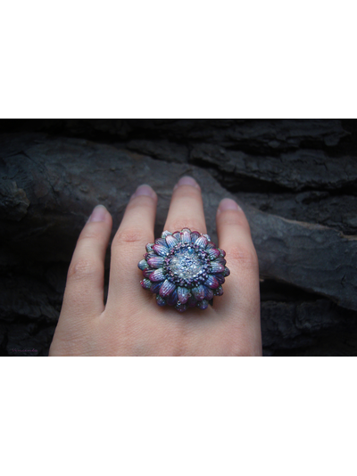 Кольцо &quot;Цветок Галлициниума&quot;