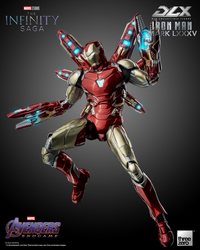 Железный Человек (Iron Man) - Коллекционная фигурка 1/12 SCALE The Infinity Saga DLX Iron Man Mark 85 (3Z02500C0) - Threezero