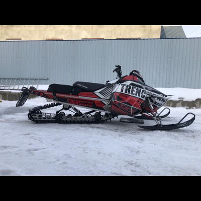 Наклейки на снегоход Polaris Axys Pro RMK 2016 2017 2018 2019 №1520